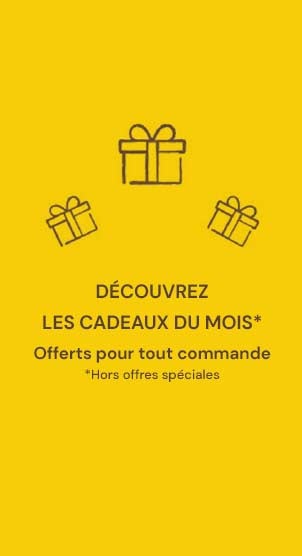 Vos cadeaux du mois